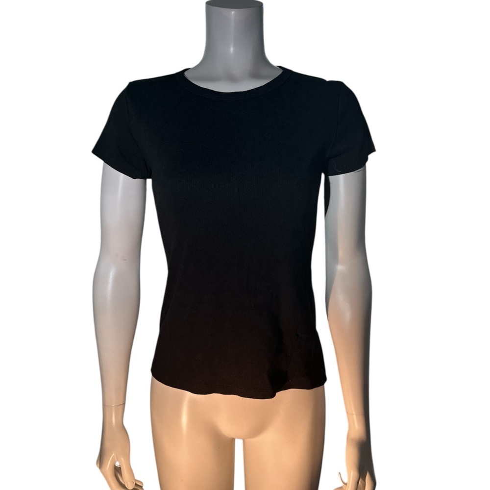 H&M Classic Black Short Sleeve Tee
